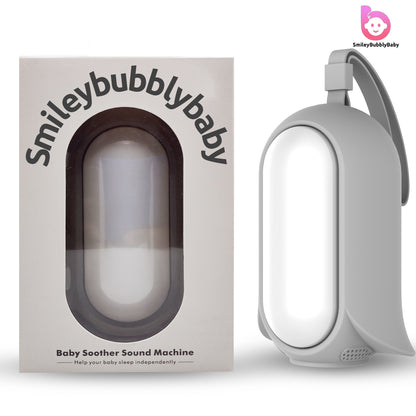 SmileyBubblyBaby - White Noise Machine  Baby Soother & Nursing Light –  smileybubblybaby